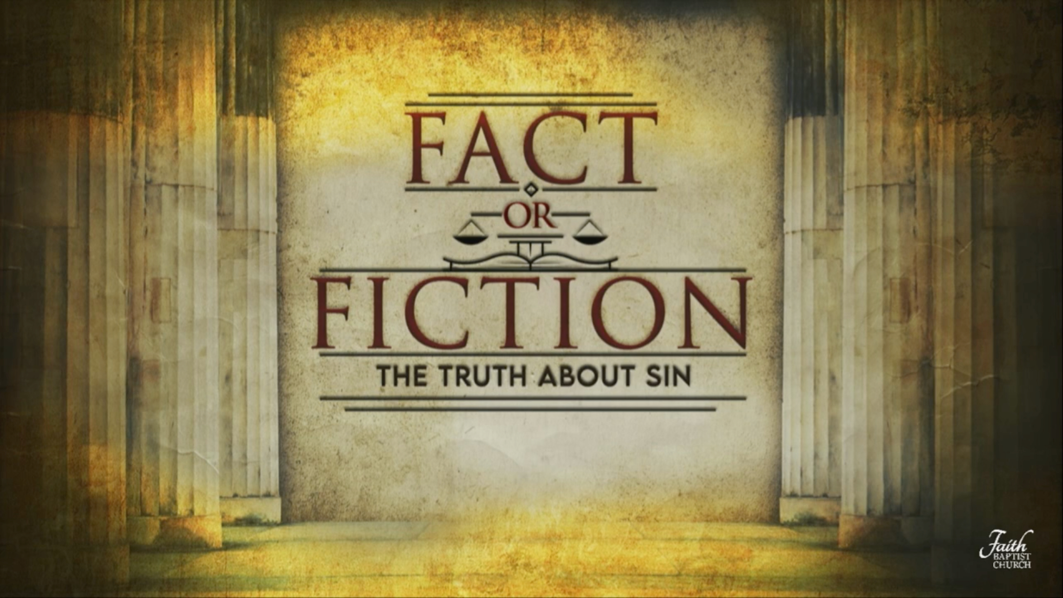 The Truth About Sin